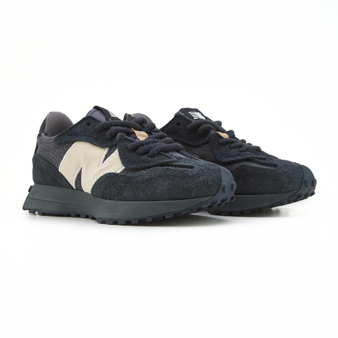 New Balance 327 Dark Blue Grey Beige
