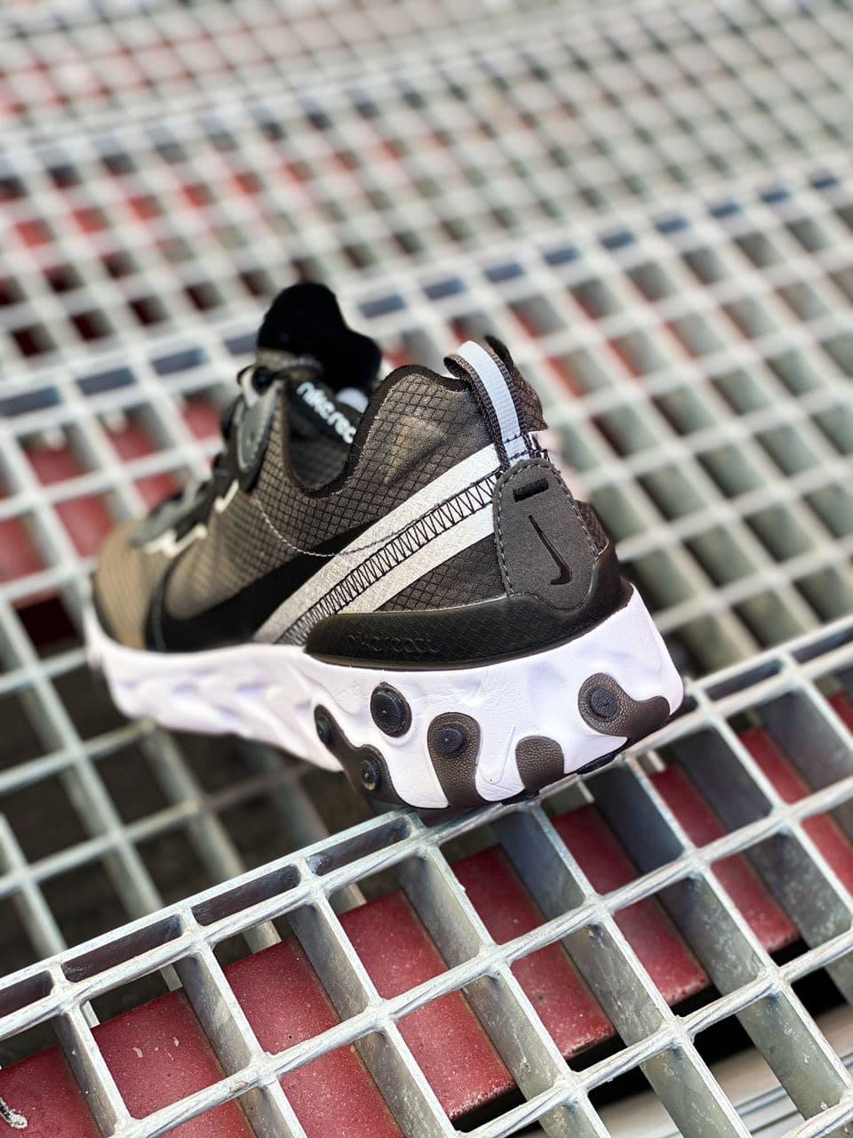 Nike React Element 55 Black White