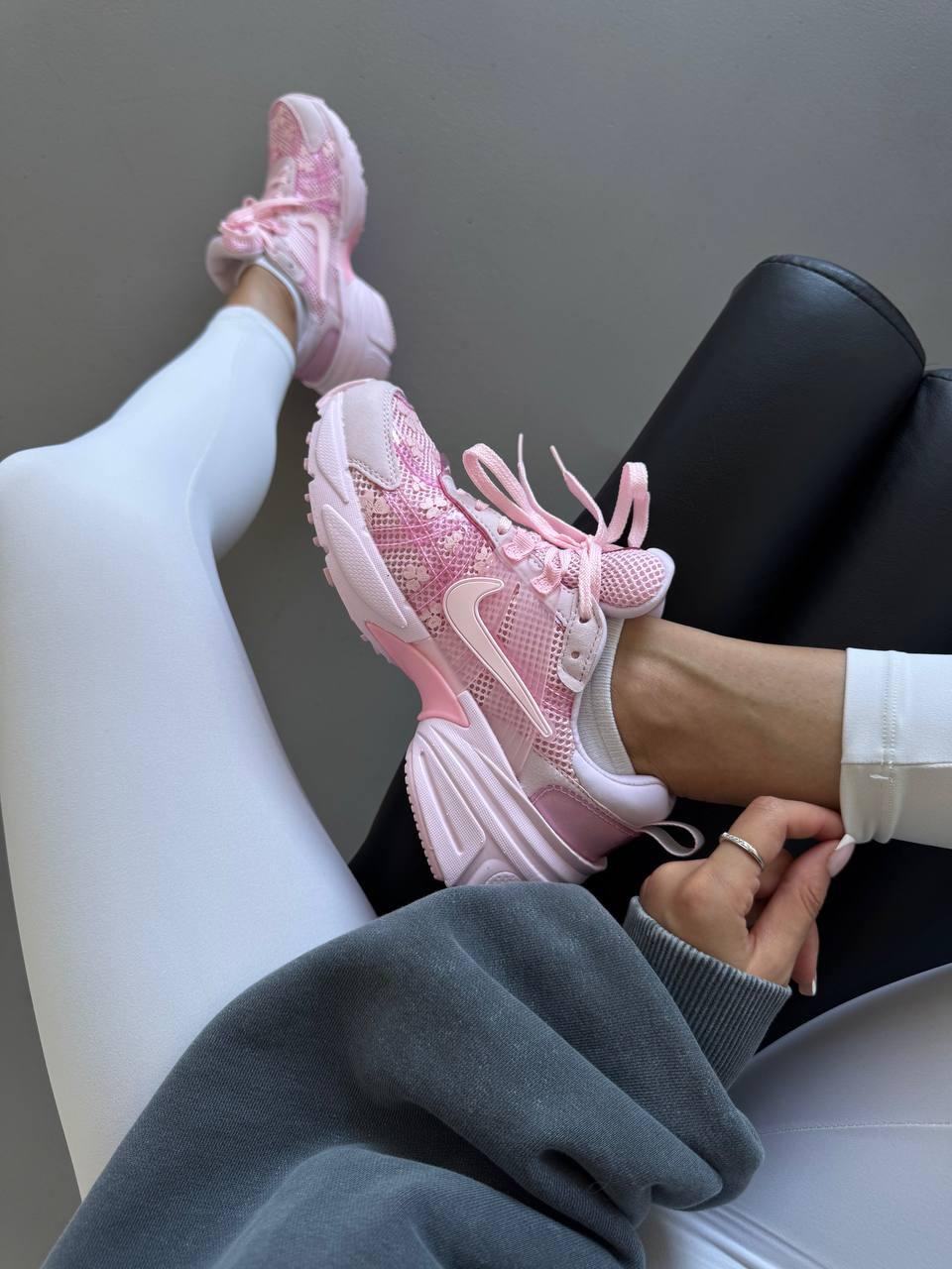 Nike V2K Run Pink Flowers