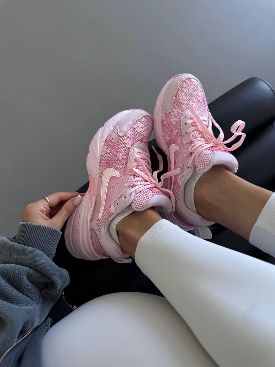 Nike V2K Run Pink Flowers