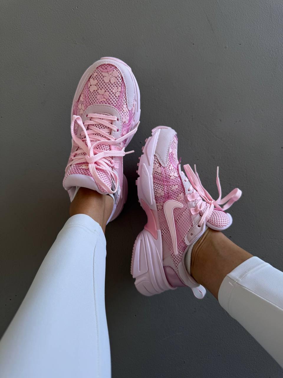 Nike V2K Run Pink Flowers