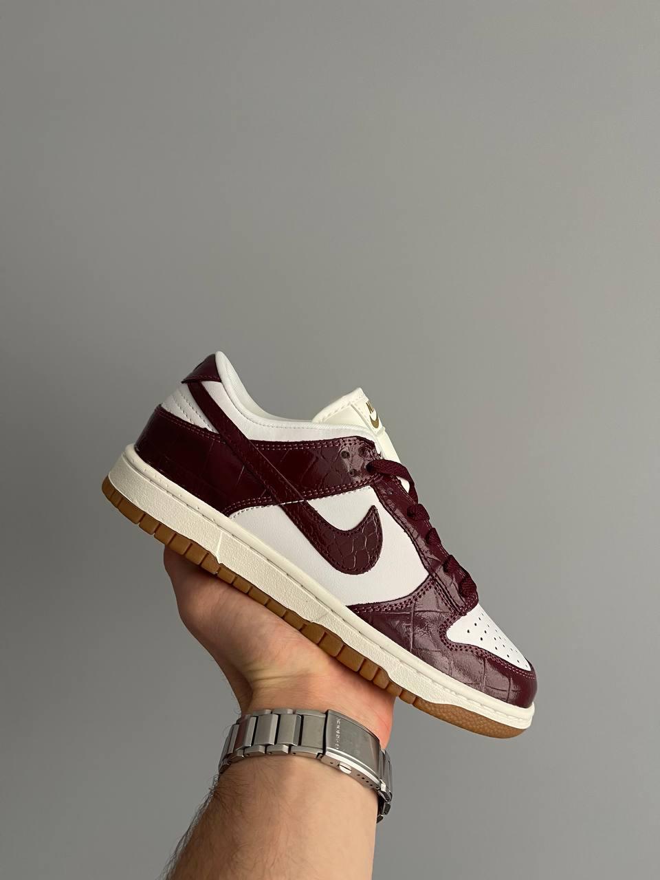 Nike Dunk Low LX Team Red Croc