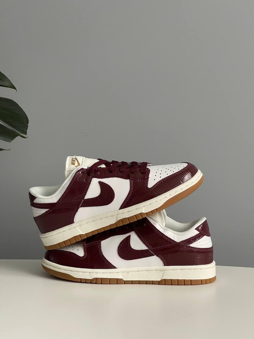 Nike Dunk Low LX Team Red Croc