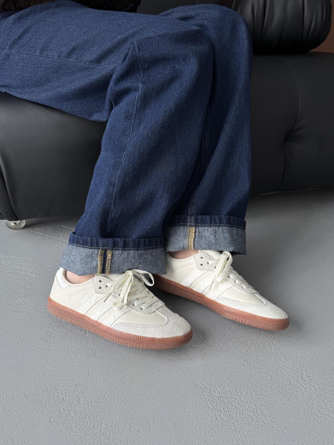 Adidas х Naked Samba Beige