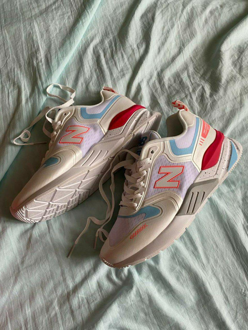 New Balance 1974 Beige Red