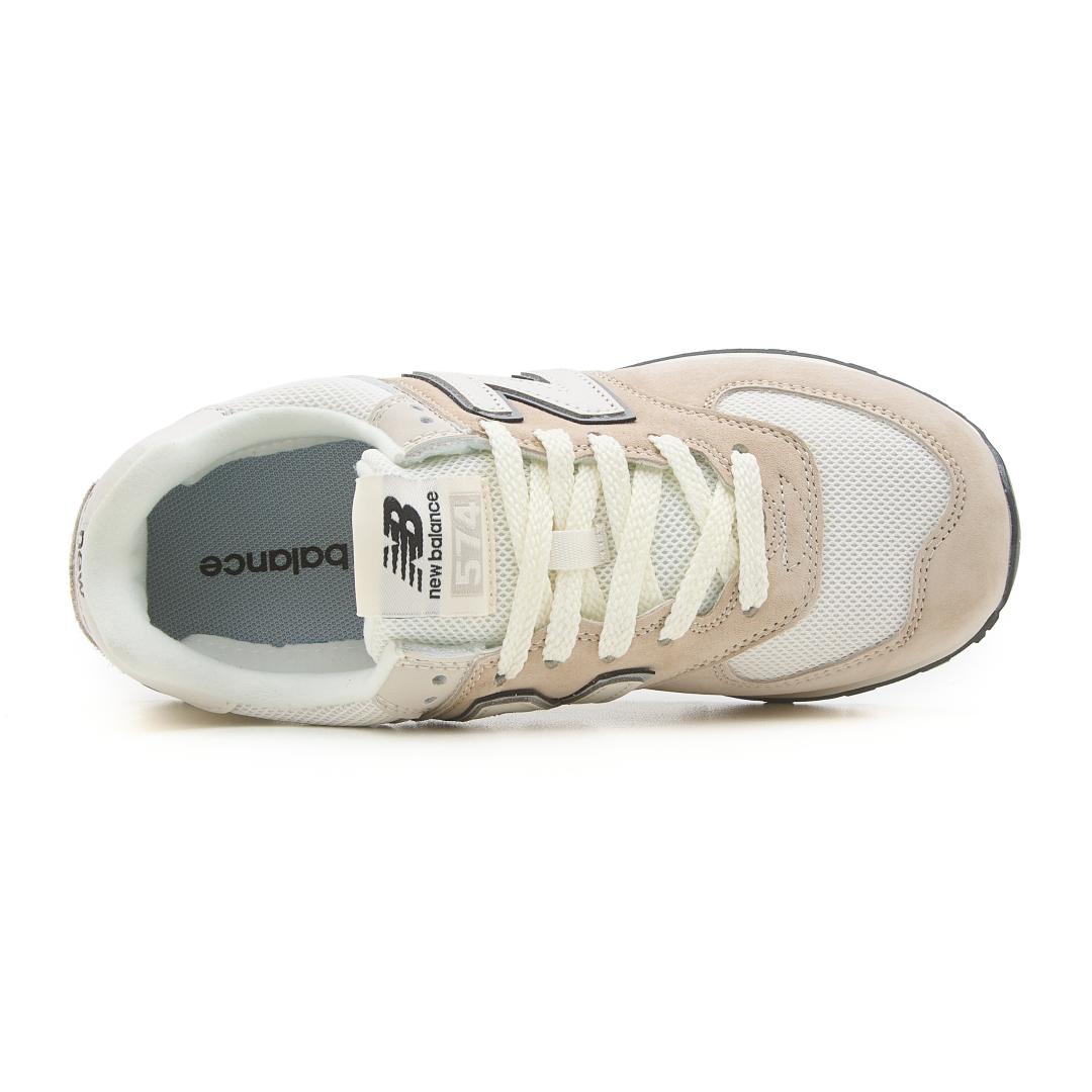 New Balance 574 Beige White v2