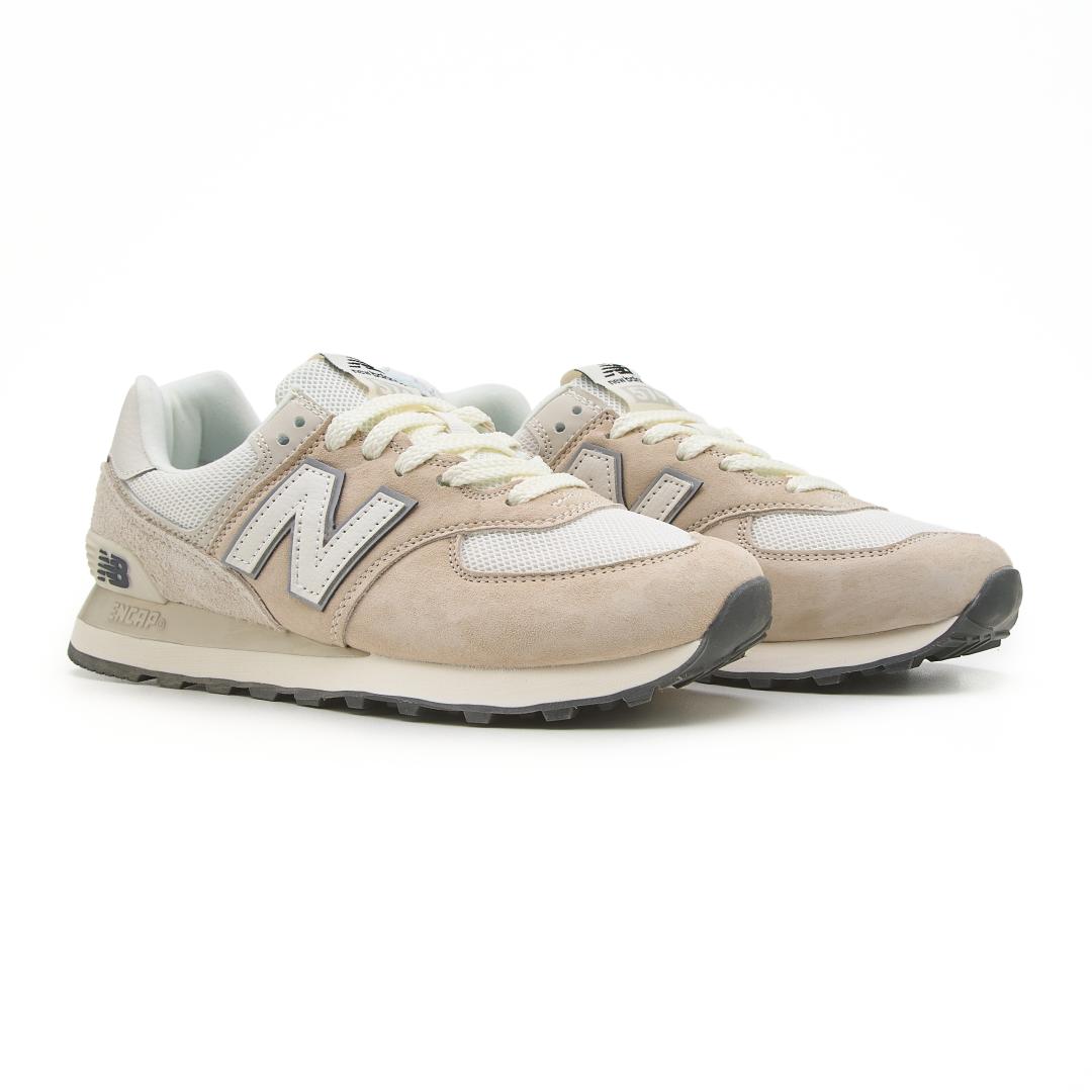 New Balance 574 Beige White v2