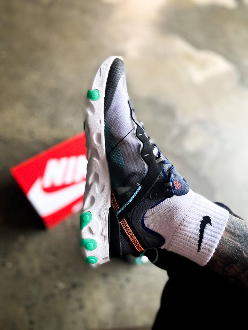 Nike React Element 87 Neptun Green