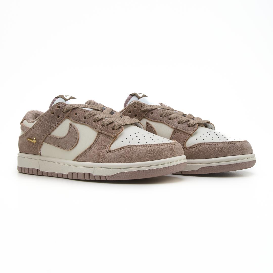 Nike Dunk Low Malt Gold Mini Swoosh