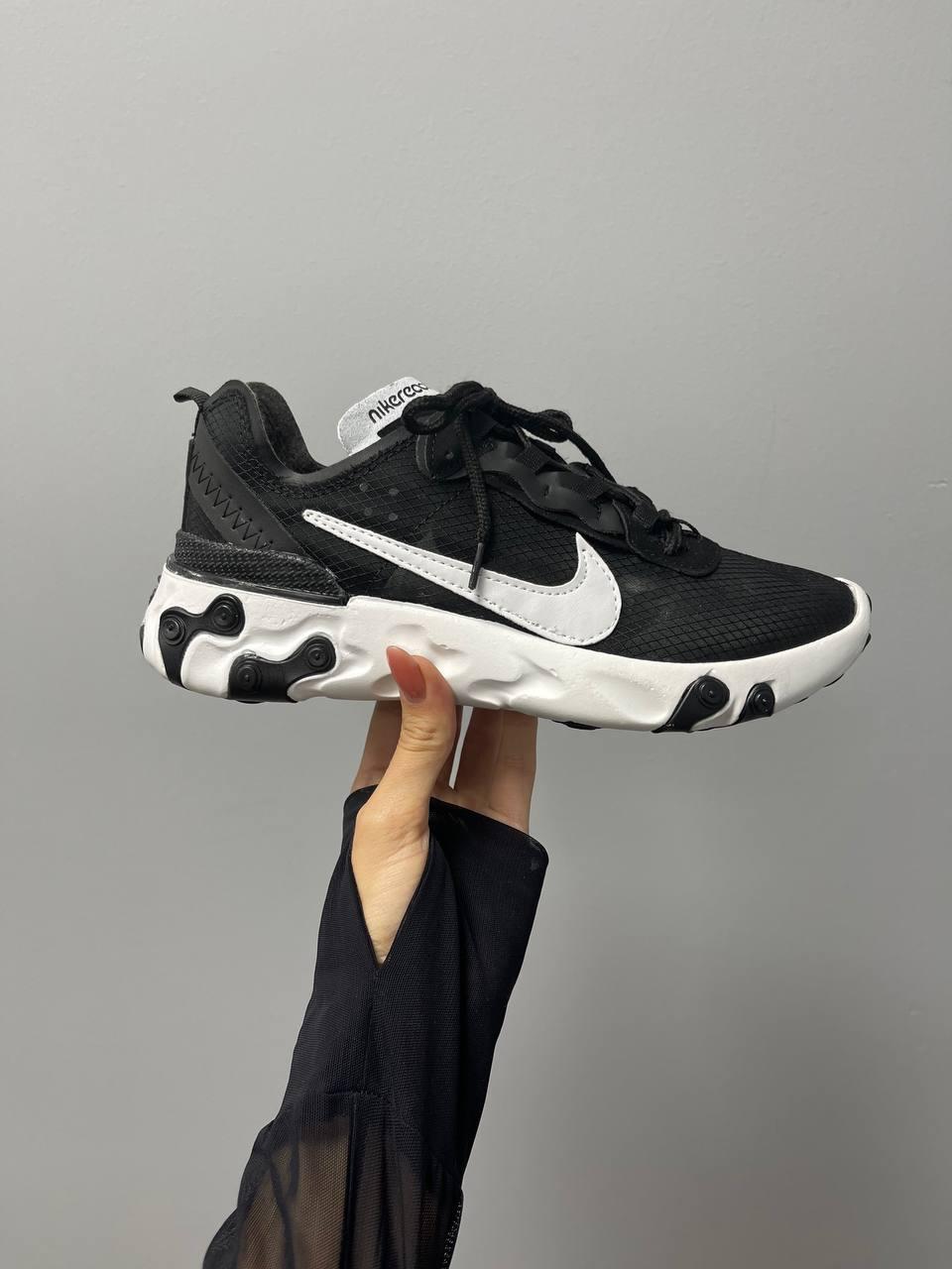 Nike React Element 87 Black White