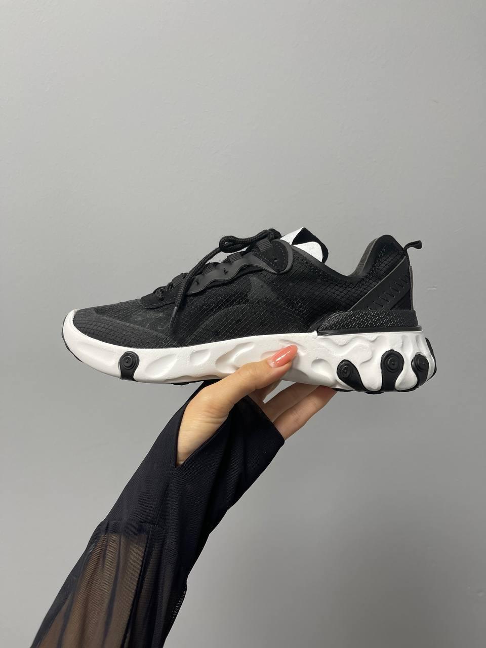 Nike React Element 87 Black White