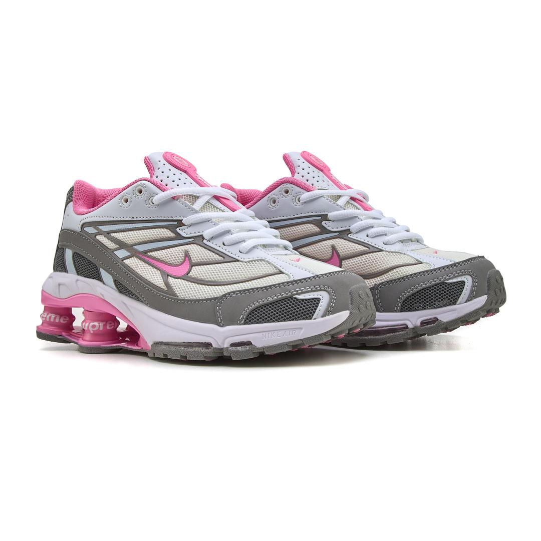 Nike x Supreme Shox Ride 2 White Pink