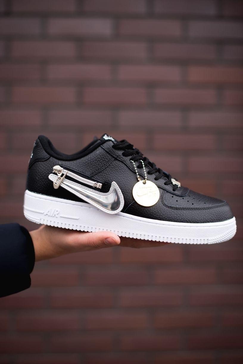 Nike Air Force 1 Black White 7