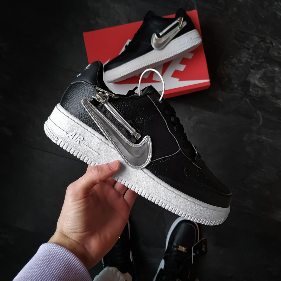 Nike Air Force 1 Black White 7