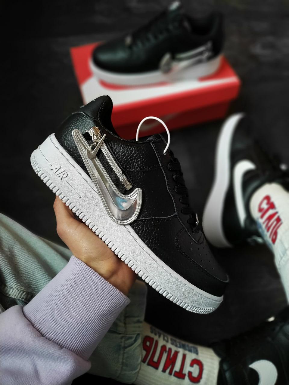 Nike Air Force 1 Black White 7