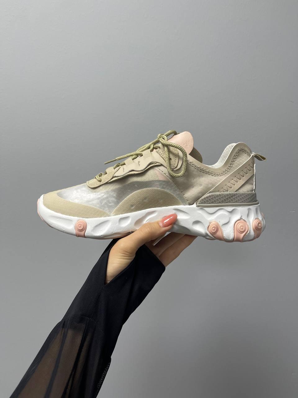 Nike React Element 87 Beige Pink