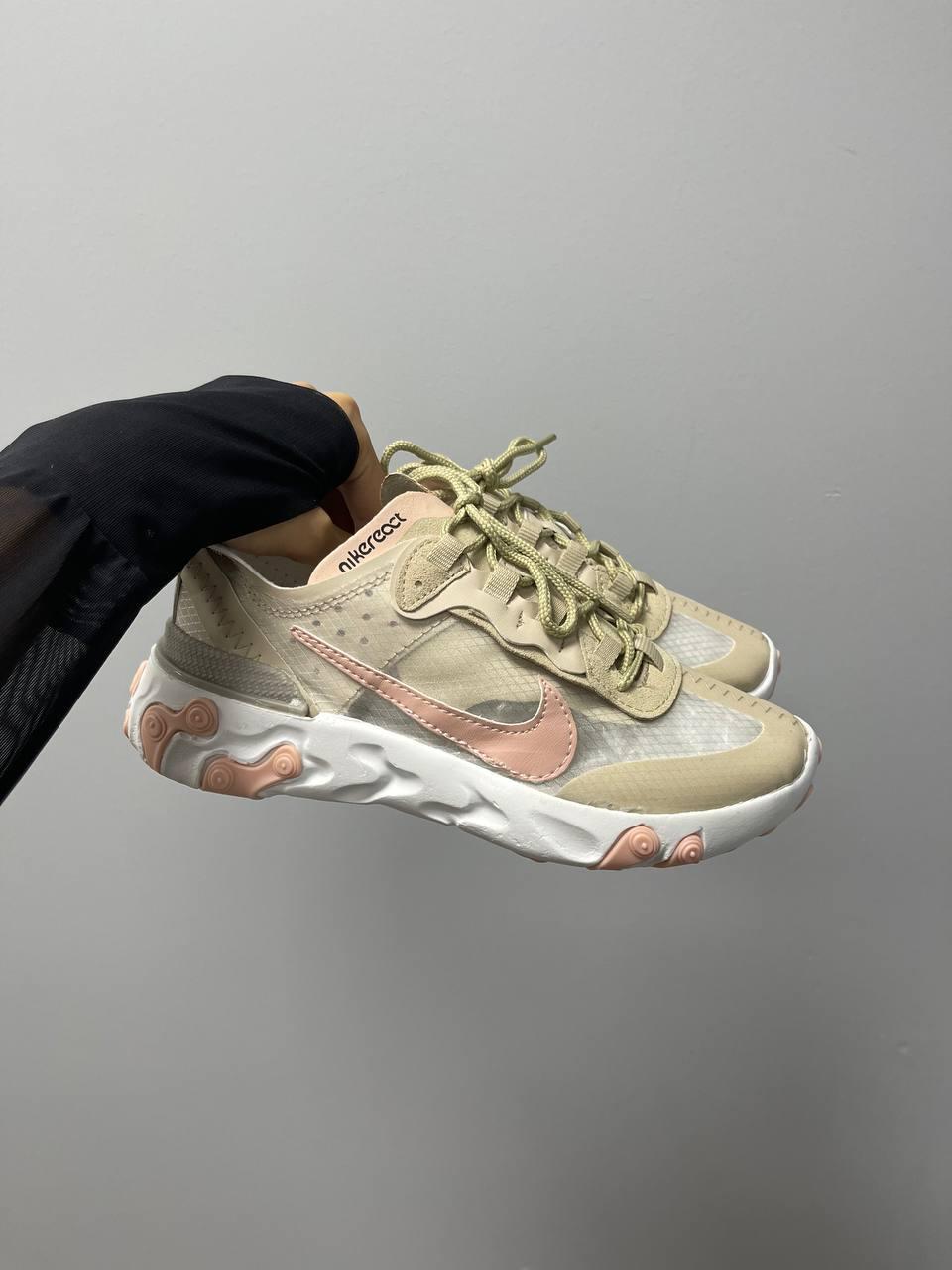 Nike React Element 87 Beige Pink
