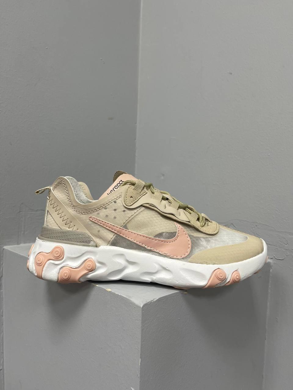 Nike React Element 87 Beige Pink
