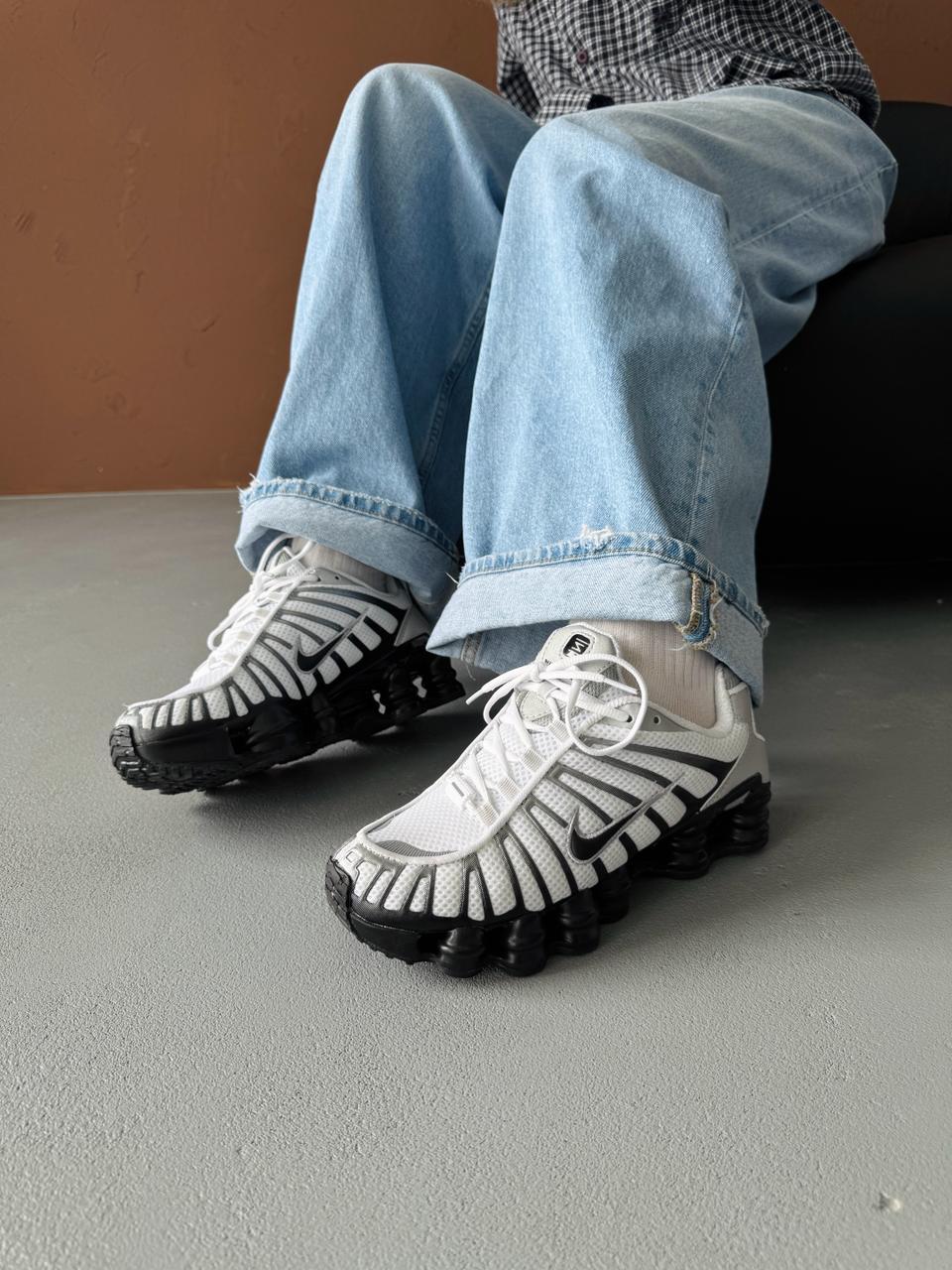 Nike Shox TL Black White