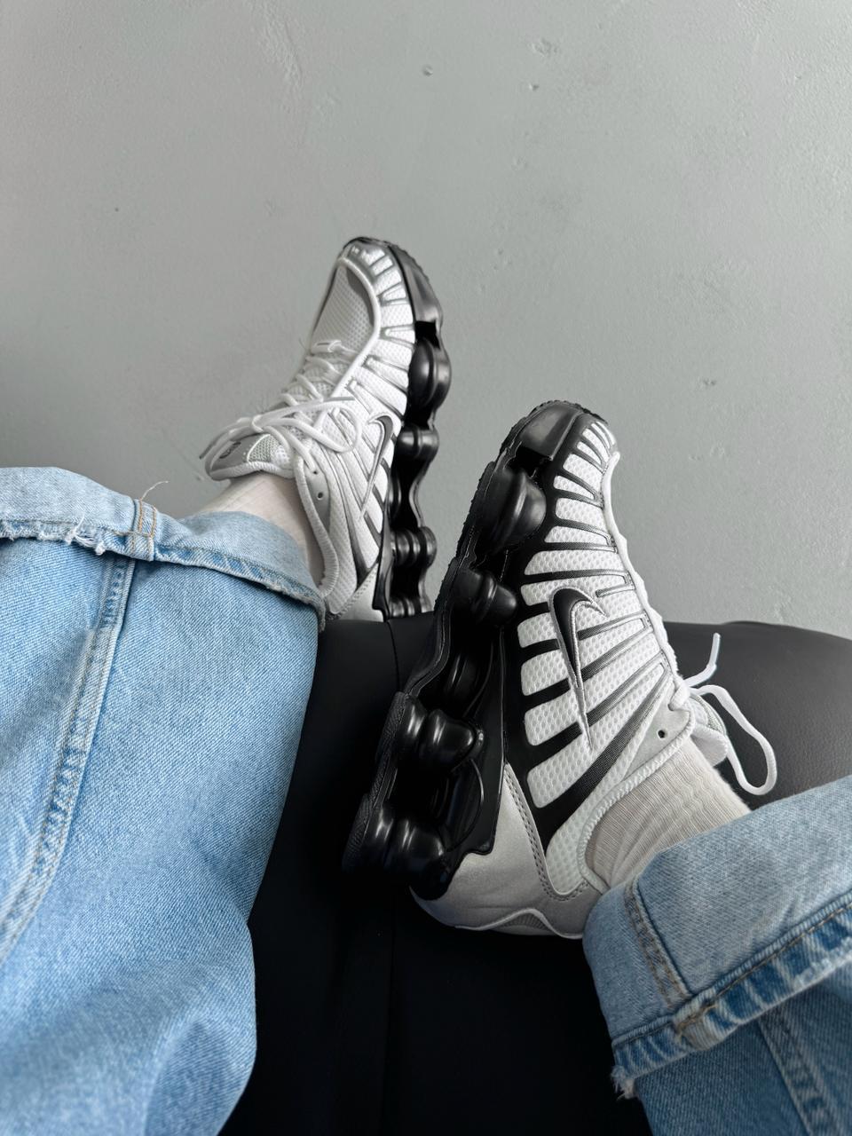 Nike Shox TL Black White