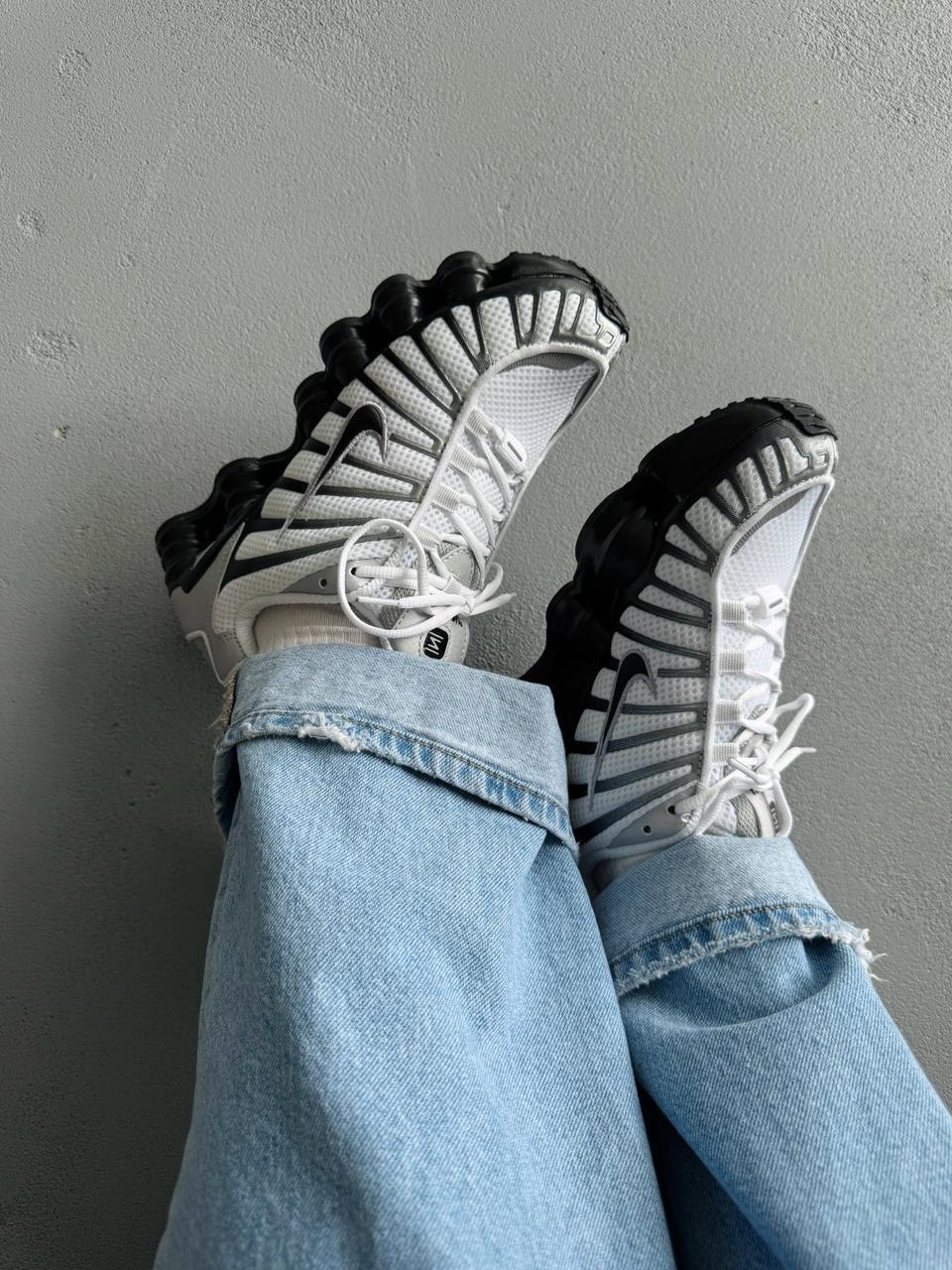Nike Shox TL Black White
