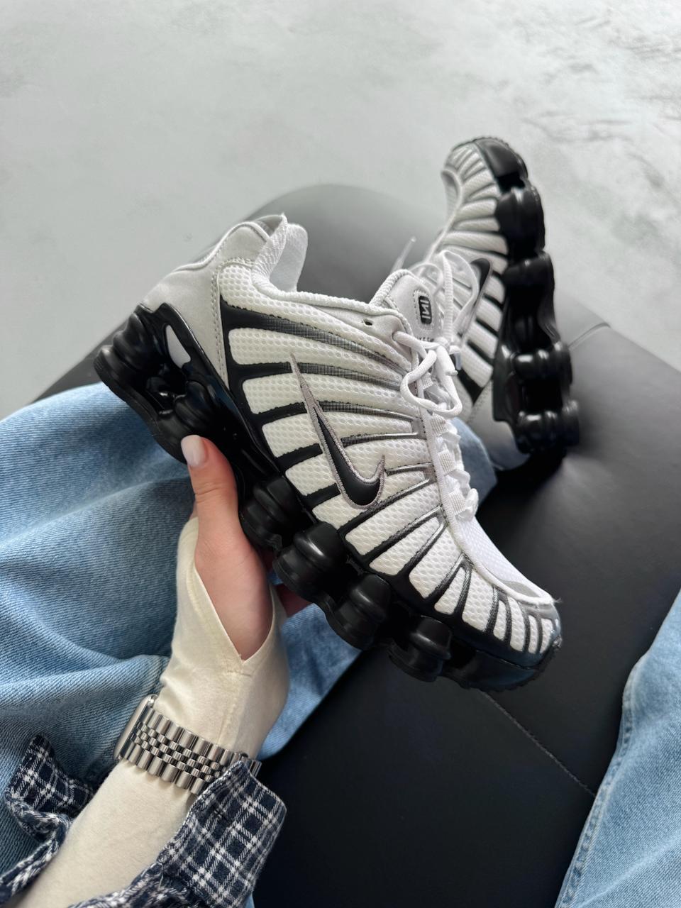Nike Shox TL Black White