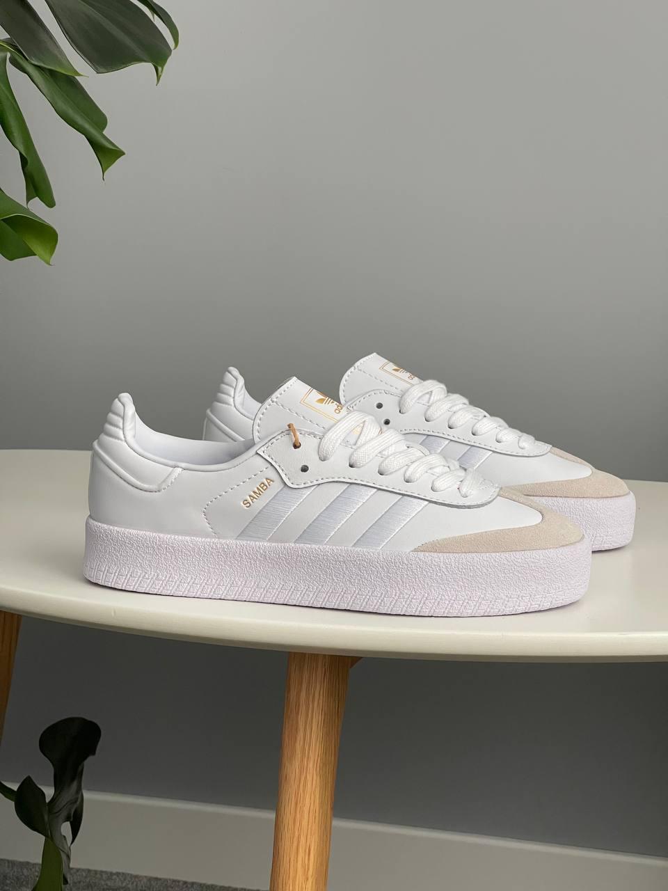 Adidas Samba Platform White