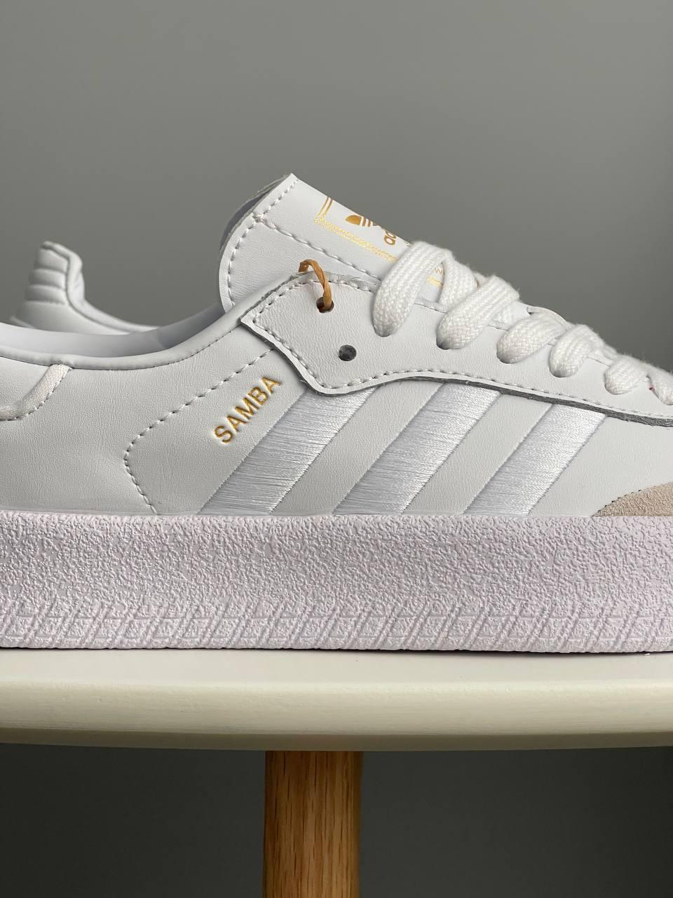 Adidas Samba Platform White