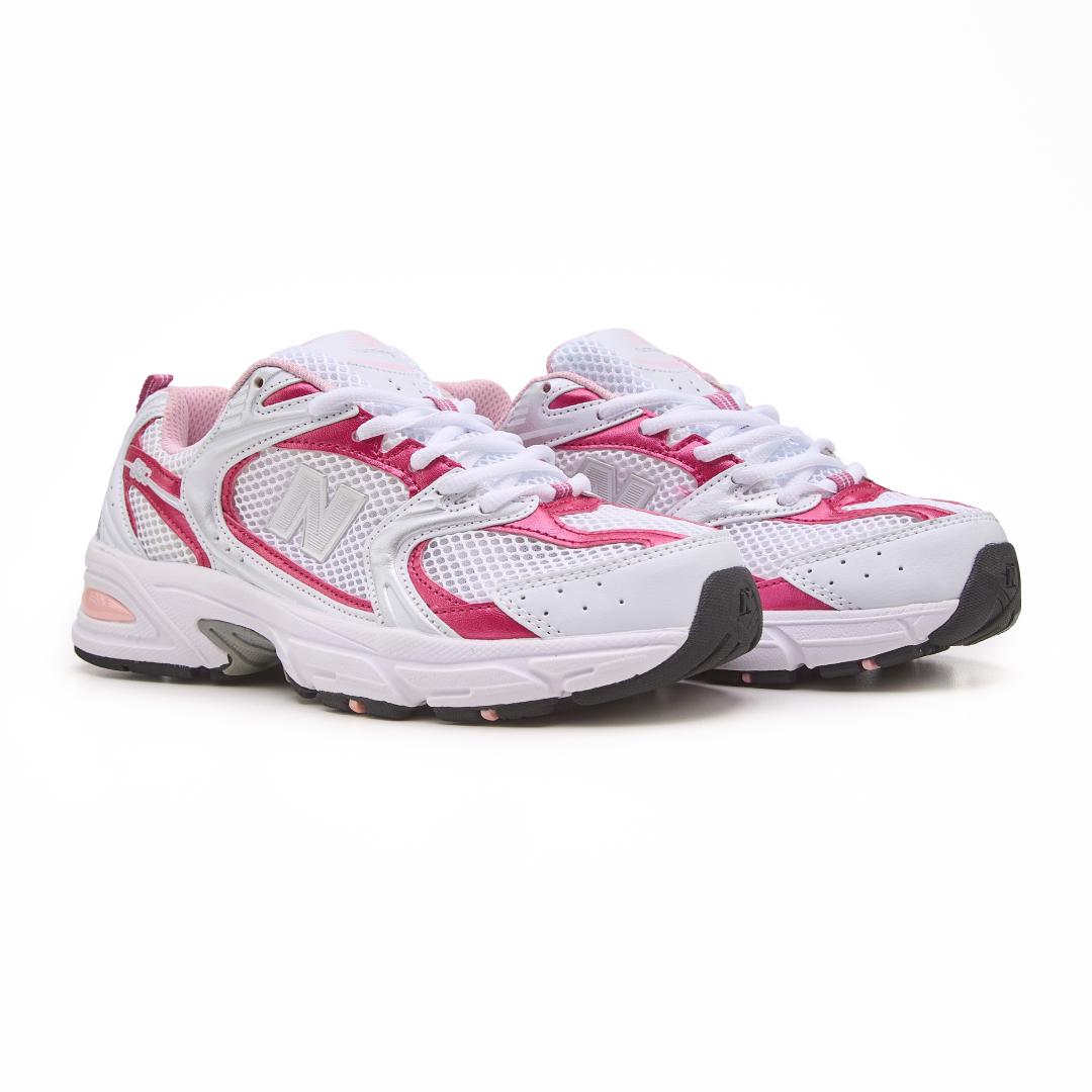 New Balance 530 White Pink Red
