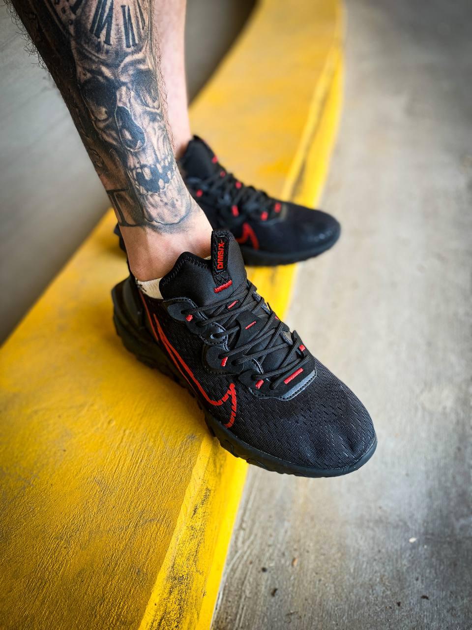 Nike React Vision Black Red