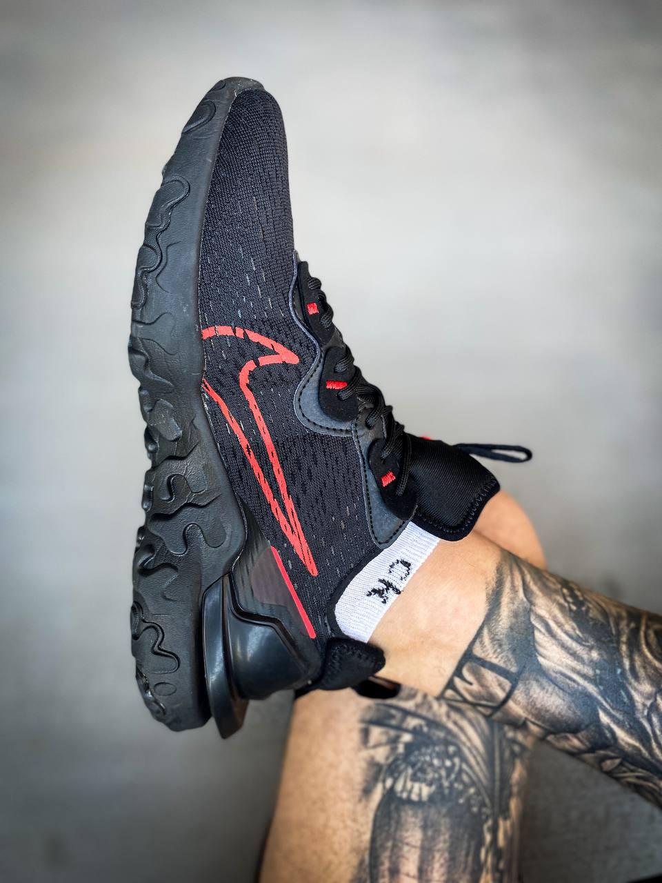 Nike React Vision Black Red