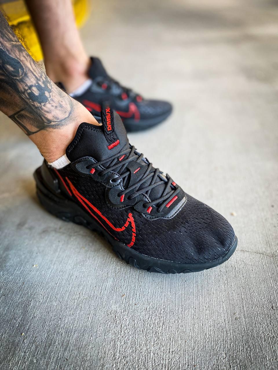 Nike React Vision Black Red