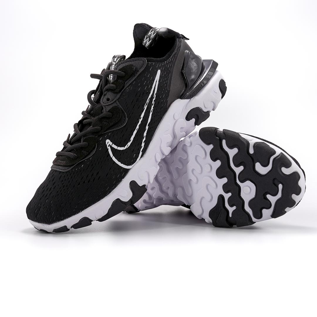 Nike React Vision Black White