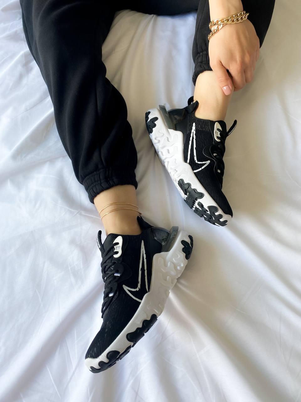 Nike React Vision Black White
