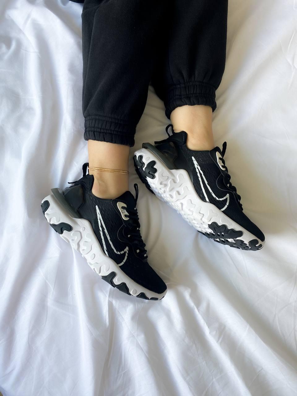 Nike React Vision Black White