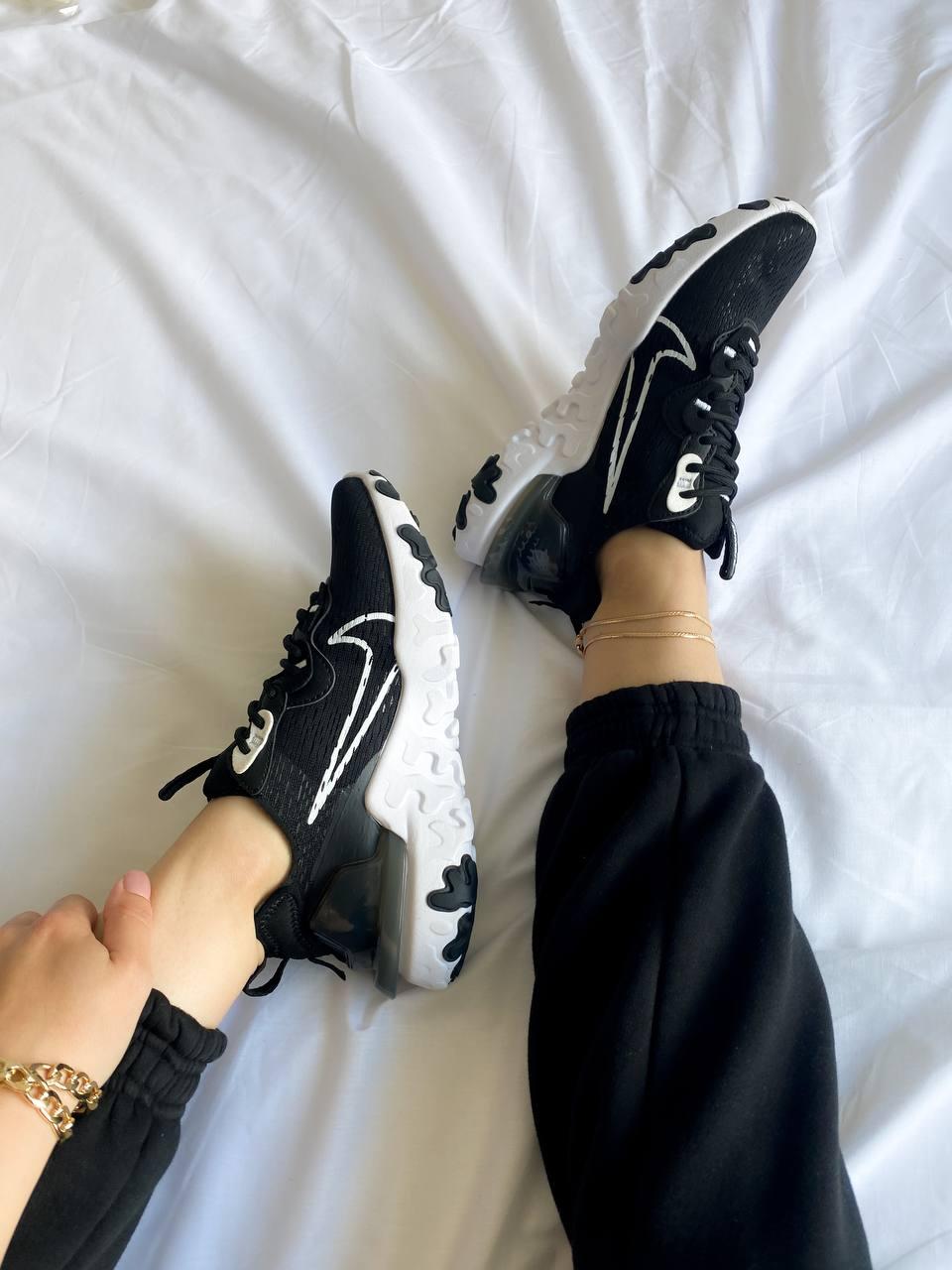 Nike React Vision Black White