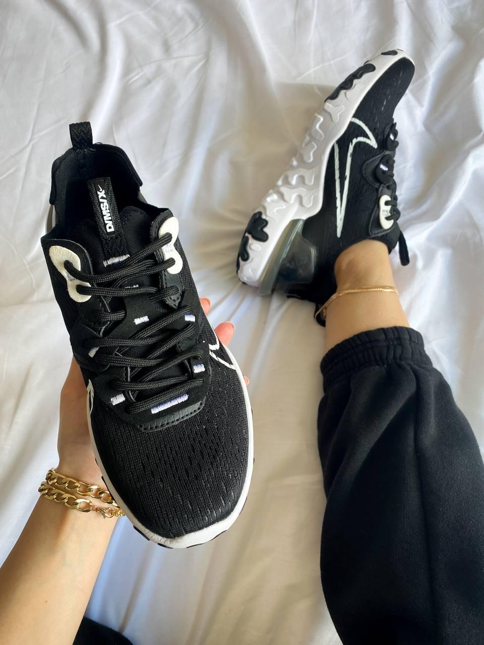 Nike React Vision Black White