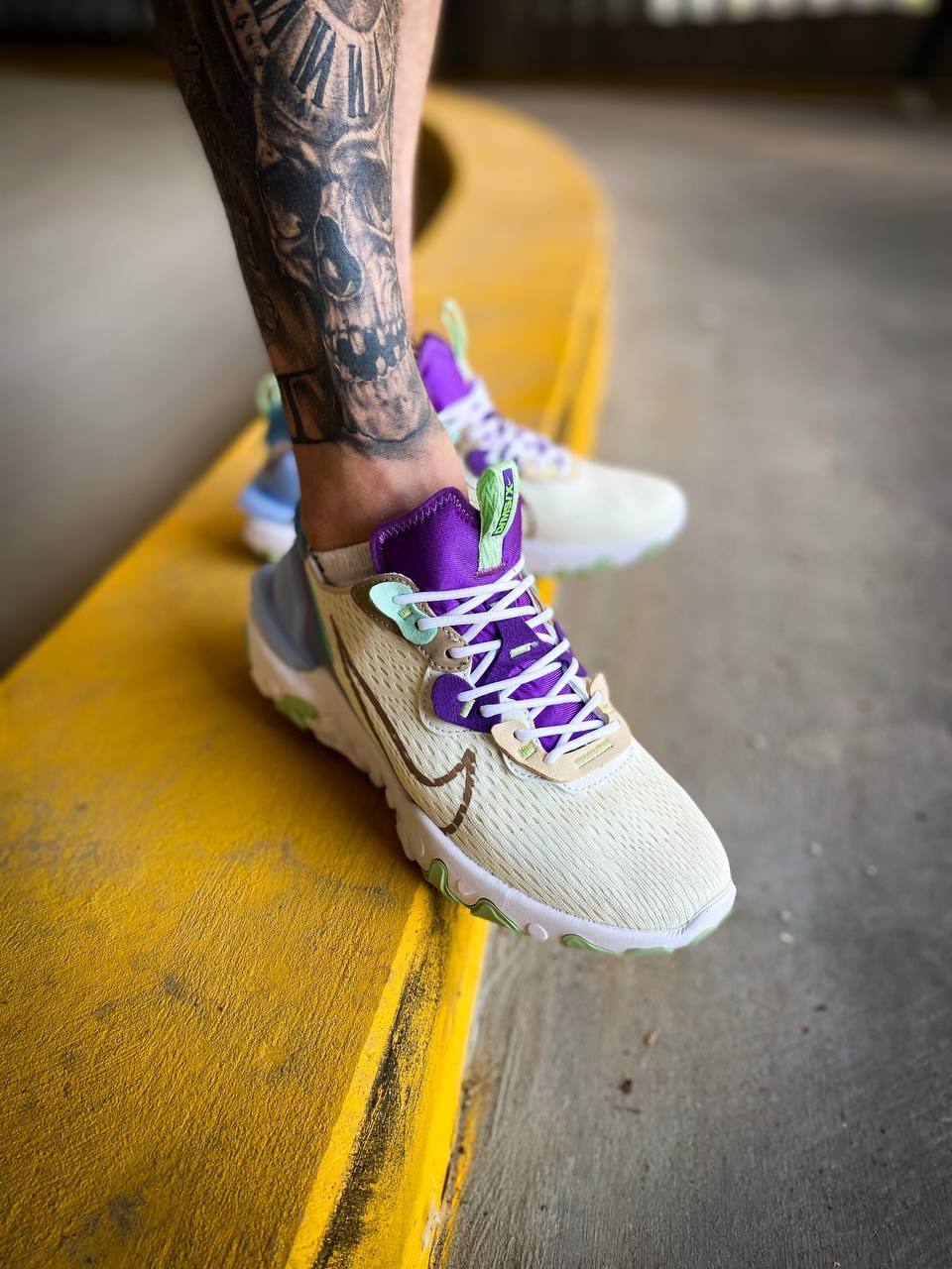 Nike React Vision Beige Blue