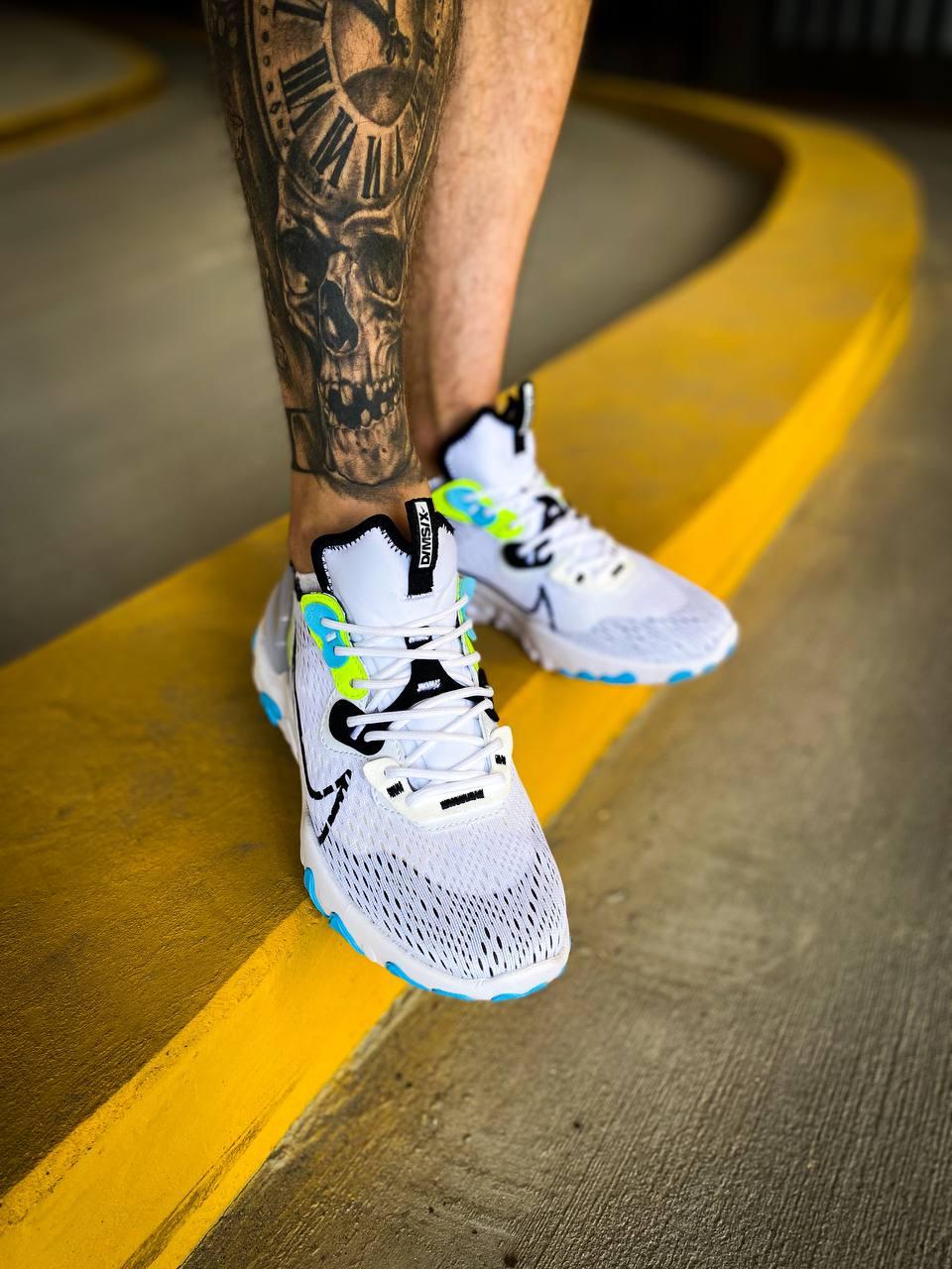 Nike React Vision White Black-Wolt-Blue Fury