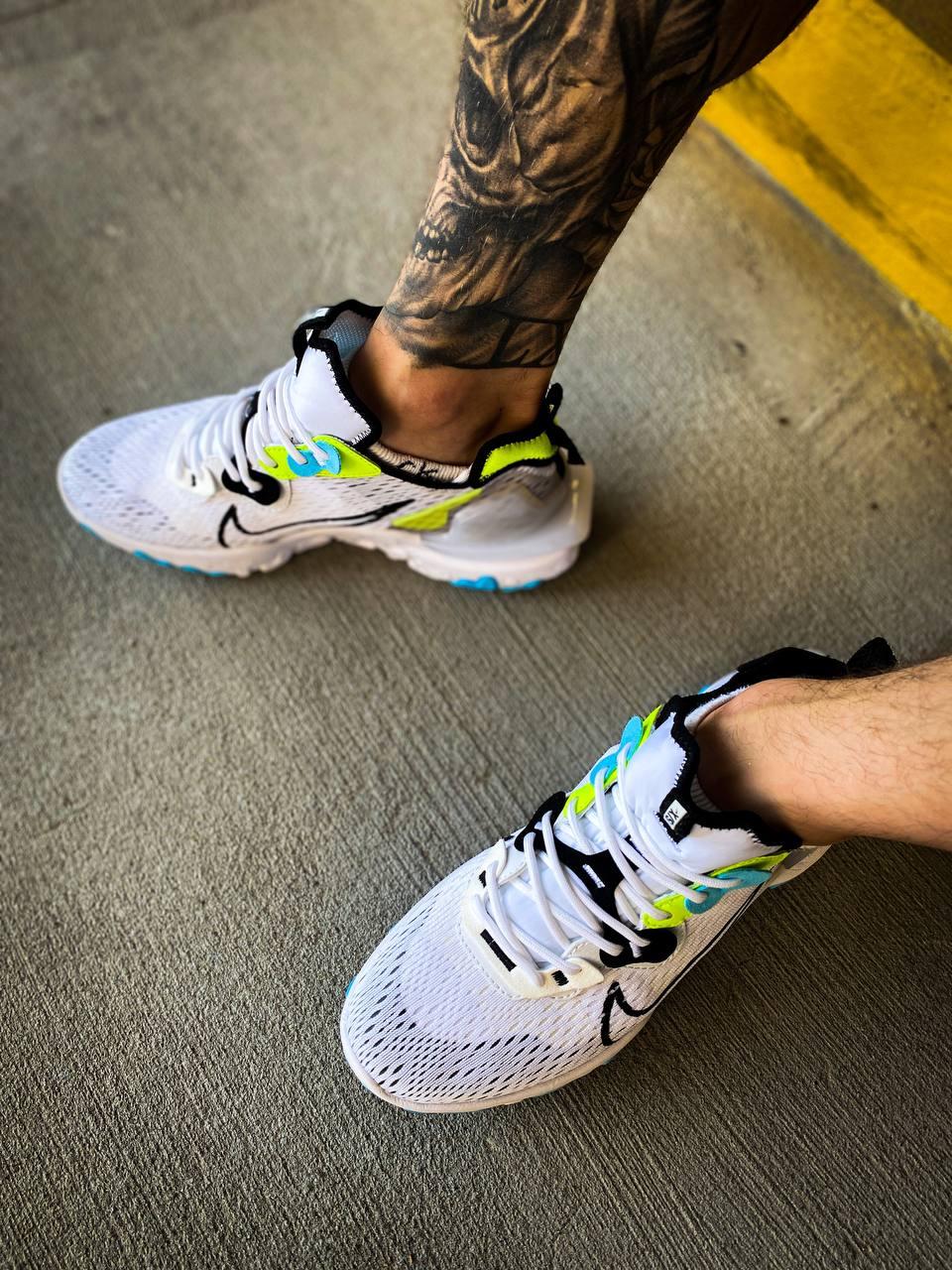 Nike React Vision White Black-Wolt-Blue Fury