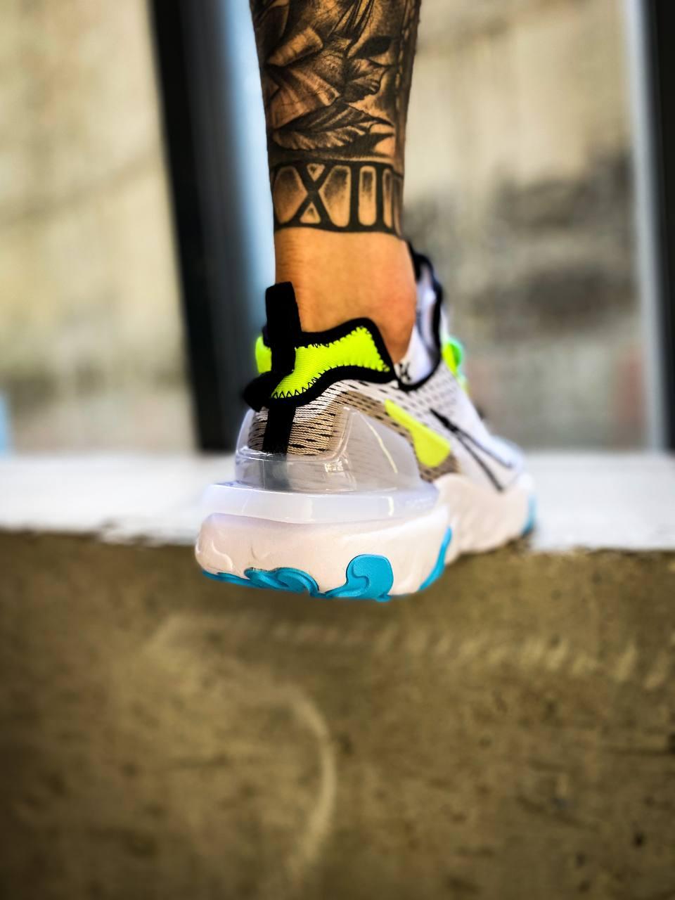 Nike React Vision White Black-Wolt-Blue Fury