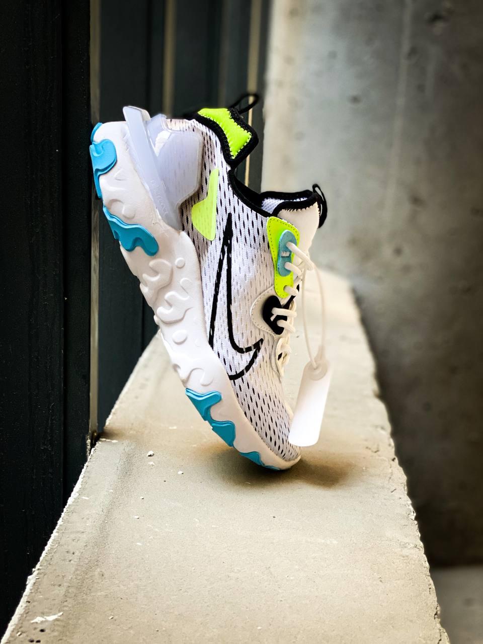 Nike React Vision White Black-Wolt-Blue Fury