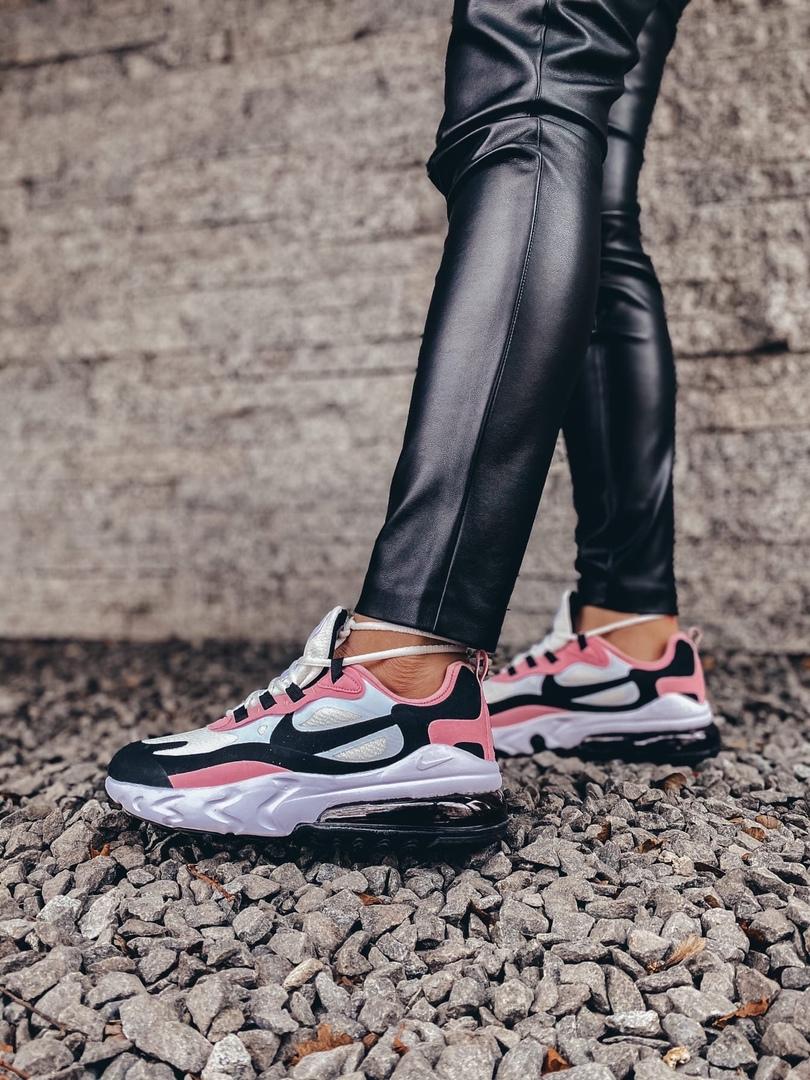 Nike React 270 White Black Pink
