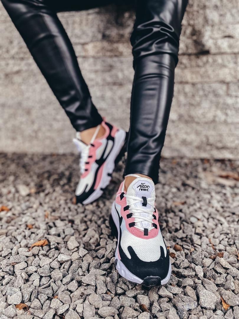 Nike React 270 White Black Pink