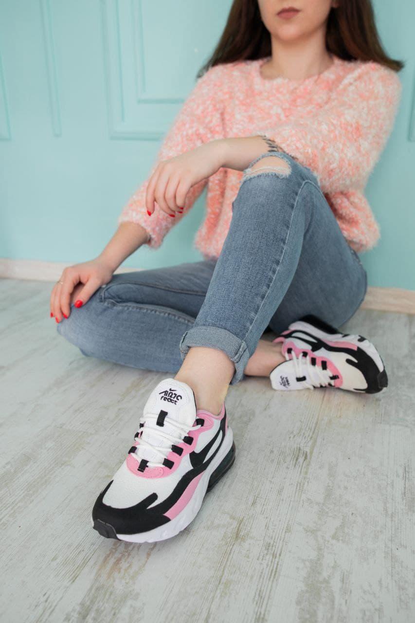 Nike React 270 White Black Pink