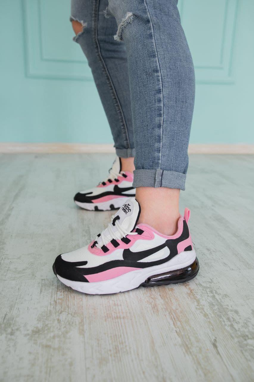 Nike React 270 White Black Pink