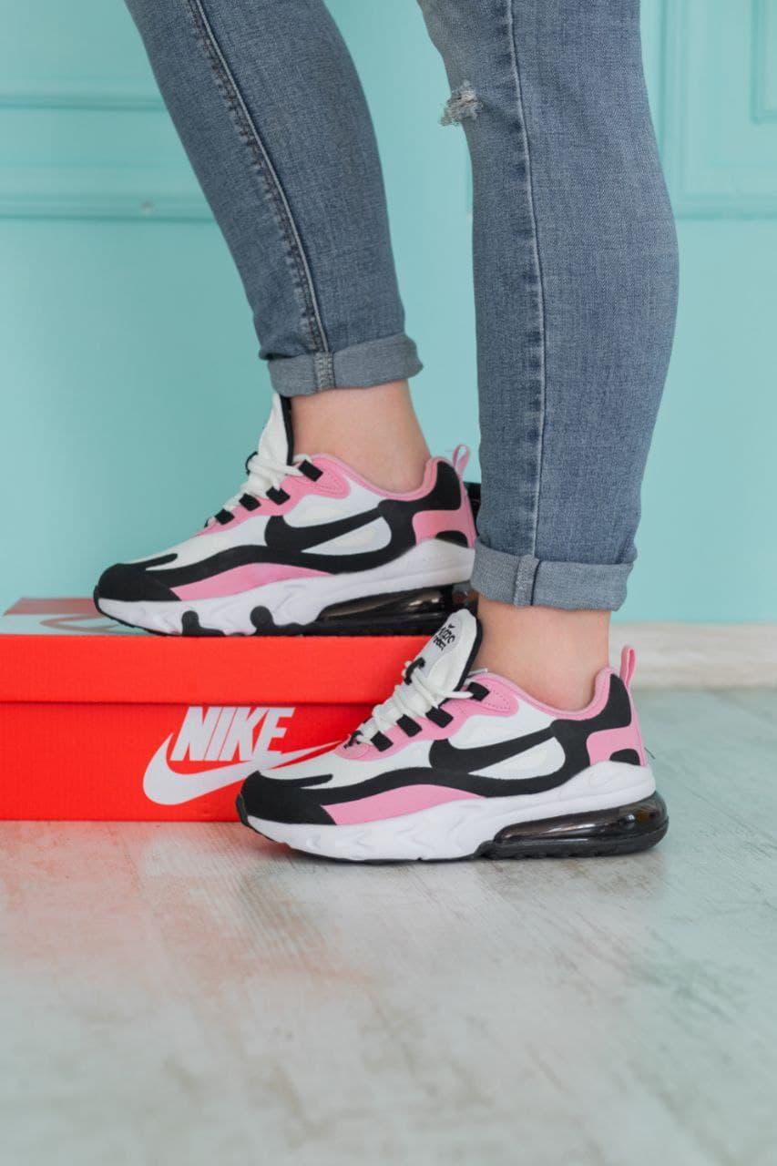 Nike React 270 White Black Pink