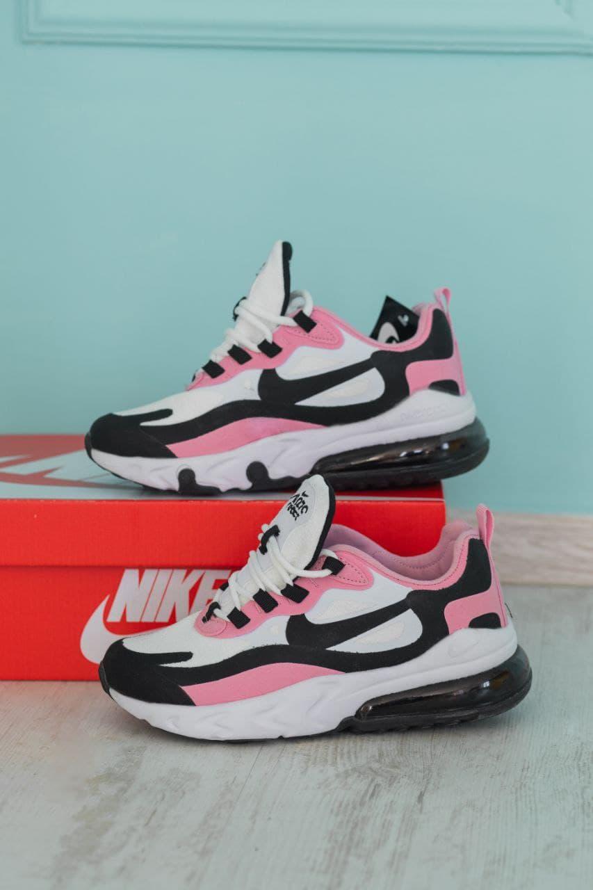 Nike React 270 White Black Pink