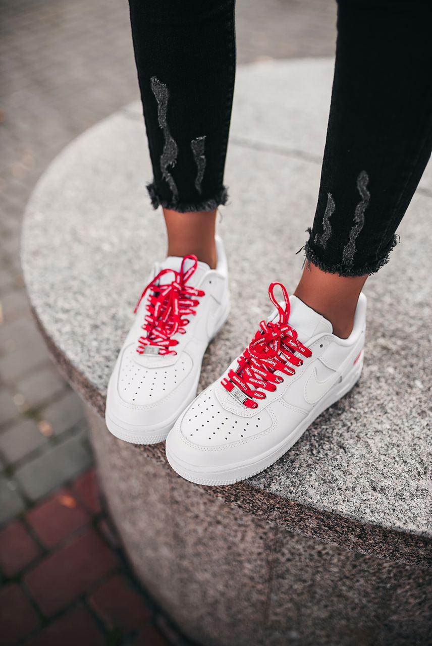 Nike Air Force 1 Supreme White