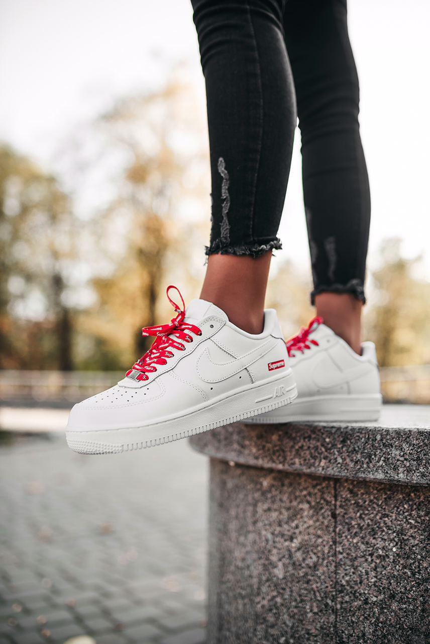 Nike Air Force 1 Supreme White